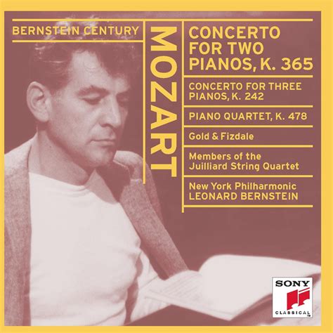 Wolfgang Amadeus Mozart Leonard Bernstein New York Philharmonic