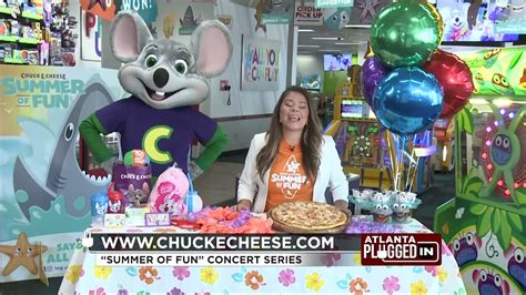 Chuck E Cheese “summer Of Fun” Concert Series Youtube