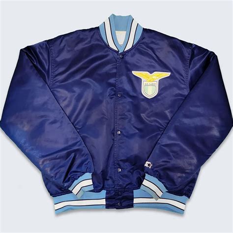 Starter Blue Bomber SS Lazio 80s Jacket - Jacket Makers