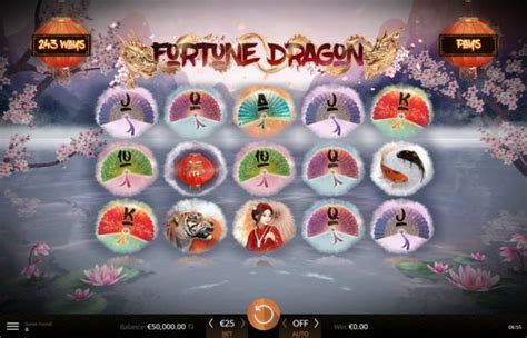 Fortune Dragon Free No Download Slot Based On The Asian Dragon