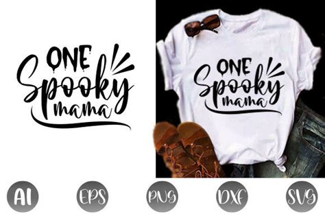 One Spooky Mama Halloween Svg Graphic By Design Spring Creative