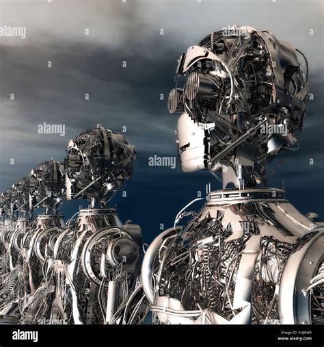 Robots Stock Photo Alamy