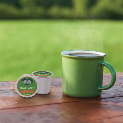 Green Mountain Coffee Half Caff Keurig Single Serve K Cup Pods Medium