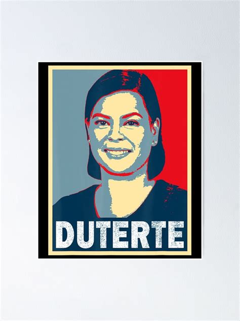 Sara Duterte Philippines Vp Sara Poster For Sale By Kichihua Redbubble