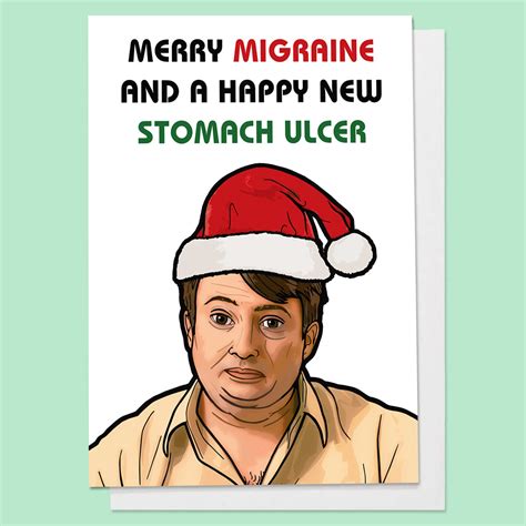 Mark Corrigan Peep Show Merry Migraine Funny Christmas Xmas | Etsy