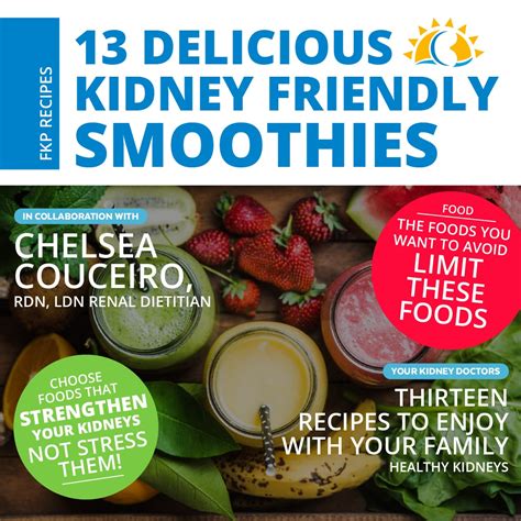 Kidney-Friendly Smoothies Recipes | FKP