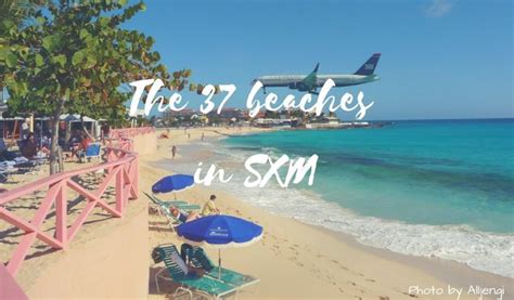 The Beaches Of St Maarten St Maarten Map Beach Romantic Beach