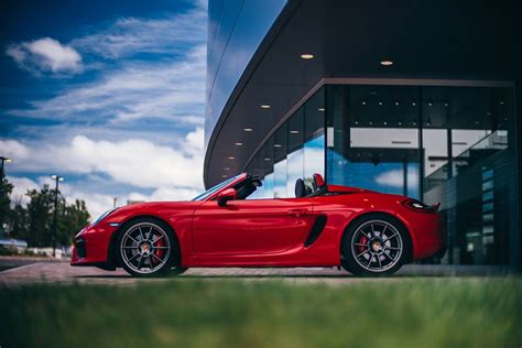 Guards Red Porsche Boxster Spyder With Color Matched Interior Already