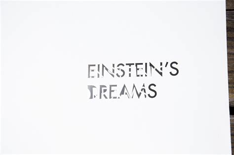 Einstein’s Dreams on Behance