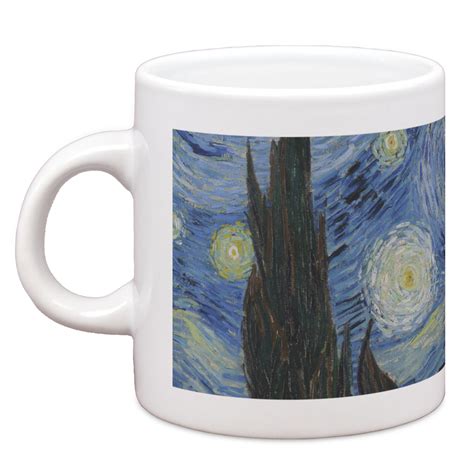 Custom The Starry Night Van Gogh 1889 Single Shot Espresso Cup