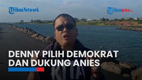 Lewat Surat Terbuka Denny Indrayana Jelaskan Alasan Pilih Demokrat Dan