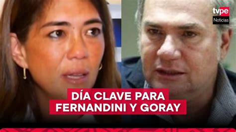 Sada Goray Y Mauricio Fernandini Pj Anunciar Si Les Dicta Meses De