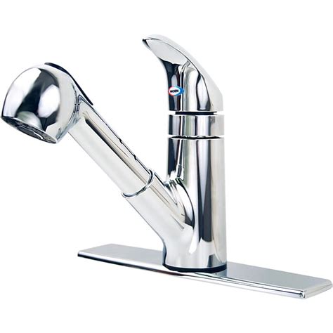 Moen Integra Single Handle Chrome Pullout Kitchen Faucet 12913285