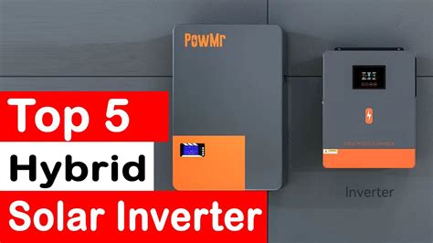 Top Best Hybrid Solar Inverter Of Youtube