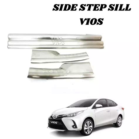 LD CAR DOOR ENTRY GUARD PROTECTOR VIOS SIDE STEP SILL HIGH QUALITY