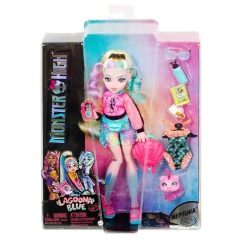 Papusa Monster High Lagoona Blue Mattel HHK55