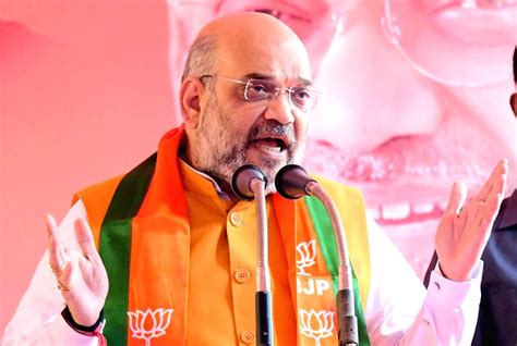 Amit Shah Addresses A Rally