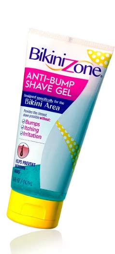 Dropship Bikini Zone Anti Bumps Shave Gel For Women Formulated For Sensitive Skin Bikini Area