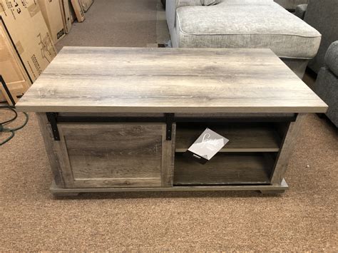 Barn Door Coffee Table