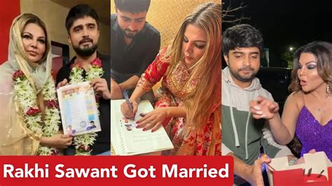 Rakhi Sawant & Adil Durrani Got Married Secretly Last Year, Pics Goes ...