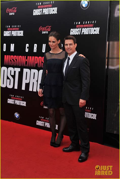 Tom Cruise Ghost Protocol Premiere With Katie Holmes Katie Holmes