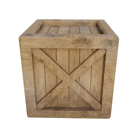 Wooden Crate Free 3d Model Blender Free3d