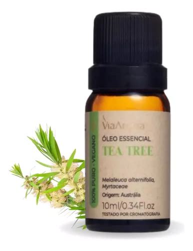 Leo Essencial 100 Puro Tea Tree Melaleuca Via Aroma 10 Ml MercadoLivre