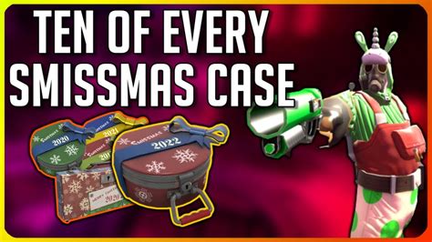 Tf Unboxing Ten Of Every Winter Case In Existence Cases Youtube