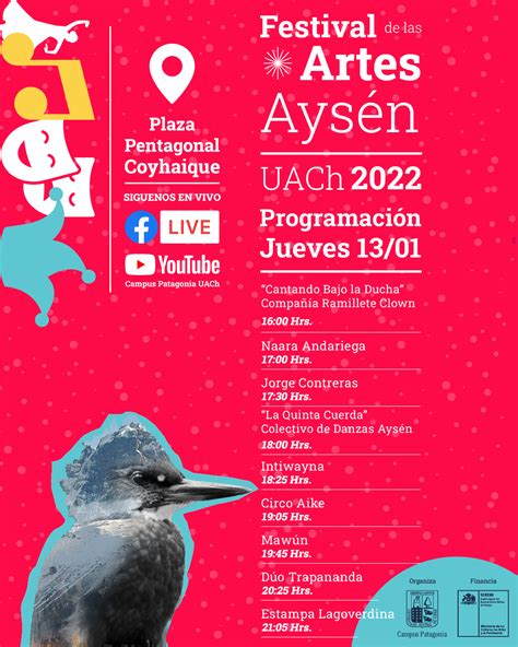 Campus Patagonia realizará Festival de las Artes Aysén UACh 2022