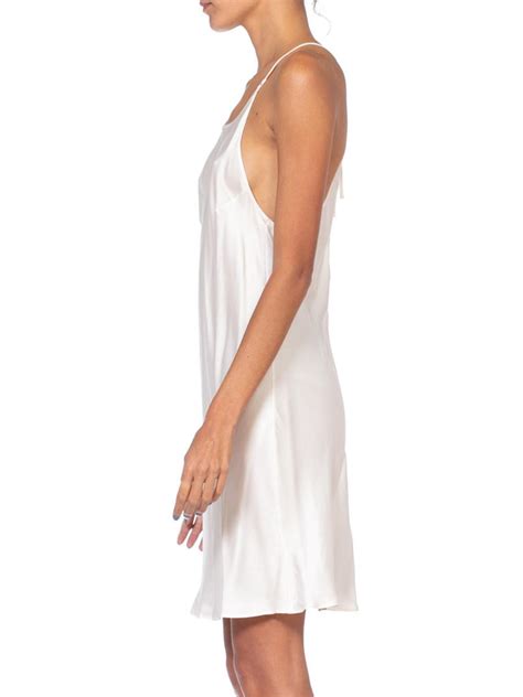 1990s Bias Cut Silk Satin Slip Dress At 1stdibs