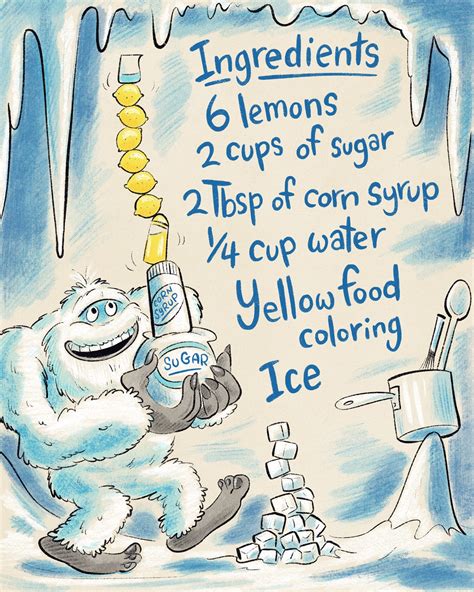 RECIPE: Abominable Snowman's Lemon Snow Cones - MickeyBlog.com