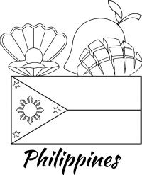 Educational Coloring Page Philippines Flag Topcoloringpages Net