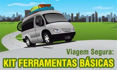 Viagem Segura Kit De Ferramentas Para Carros Conecta FG