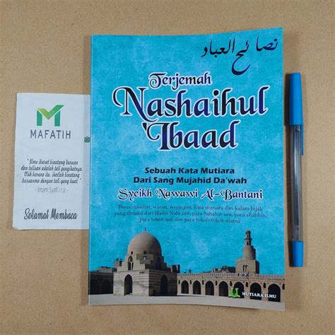 Jual Buku Terjemah Kitab NASHAIHUL IBAD MUTIARA ILMU Nashoihul