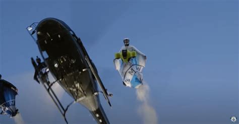 World’s First Electric Wingsuit