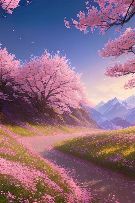 Sakura Trail Poster Zazzle Beautiful Wallpapers Backgrounds