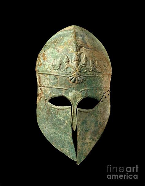 Corinthian Helmet Bronze Photograph By Greek Fine Art America