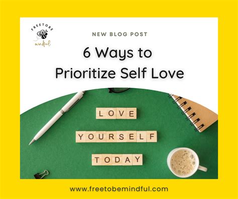 6 Ways To Prioritize Self Love