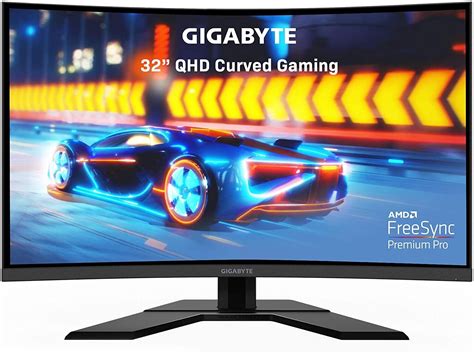 Gigabyte G32qc 32 165hz 1440p Curved Gaming Monitor