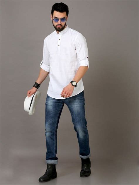 Plain Men Cotton Shirts Casual Full Sleeves At Rs 400 In Surat Id