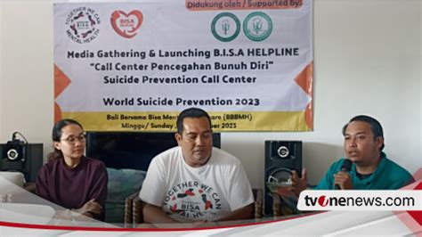 Yayasan Bisa Helpline Di Bali Buka Call Center Pencegahan Bunuh Diri