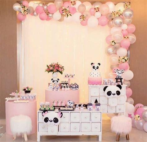 Lista 99 Foto Ideas Decoracion De Panda Para Cumpleaños De Niña Alta