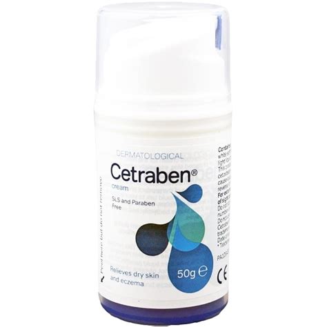 Cetraben Emollient Cream 50g For Dry Skin And Eczema Chemist 4 U