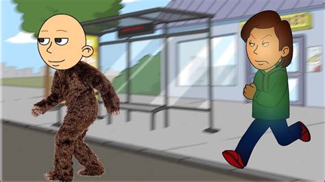Caillou Sneaks Out During His Grounding GROUNDED ASS WHOOPED YouTube