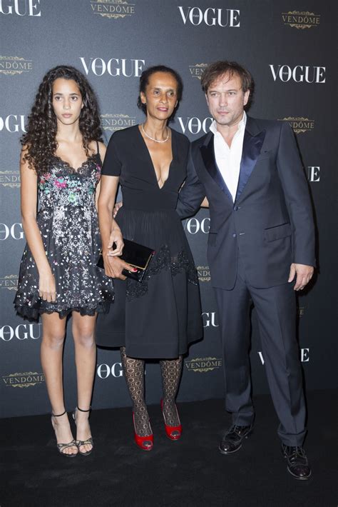 Photo Vincent Perez Sa Femme Karine Silla Et Leur Fille Iman Perez