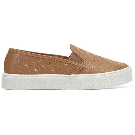 Tênis Moleca Slip On Plataforma 5712 323 Nude Loja Marina Bia Calçados Calçados para toda a