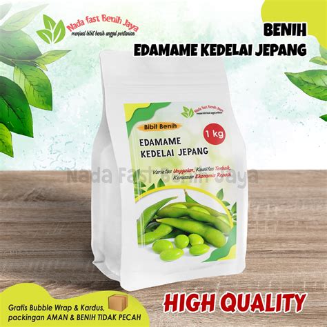 Jual Bibit Kedelai Edamame 1 Kg Bibit Kedelai Jepang Super Benih