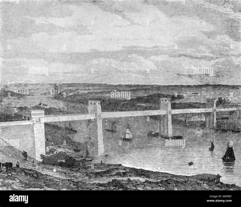 Britannia Bridge Railway Hi Res Stock Photography And Images Alamy