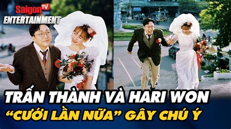 Trấn Thành và Hari Won tung bộ ảnh cưới lần nữa nhan sắc cô dâu gây