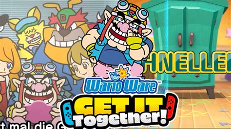 Wario Ware Get It Together Story Mode Welt Level German